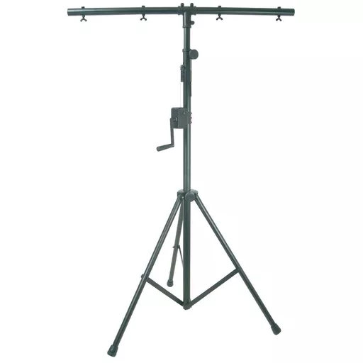 QTX Heavy Duty Lighting Stand with Winch & T-Bar