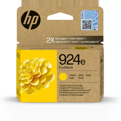 HP 4K0U9NE/924E Ink cartridge yellow EvoMore, 800 pages ISO/IEC 19752 for HP OJ Pro 8120/e