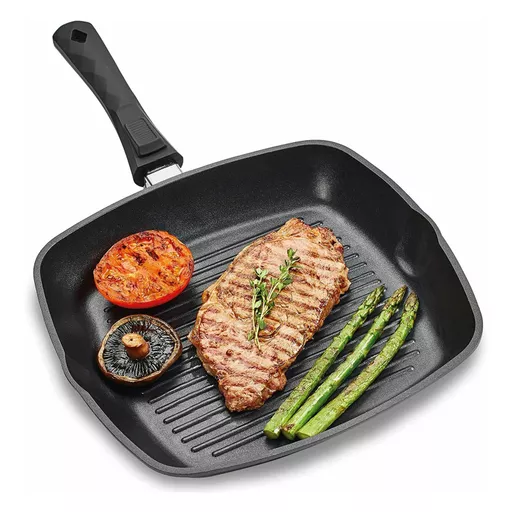 28cm Cast Alu Griddle Pan