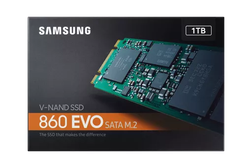 Samsung 860 EVO M.2 1000 GB Serial ATA III V-NAND MLC