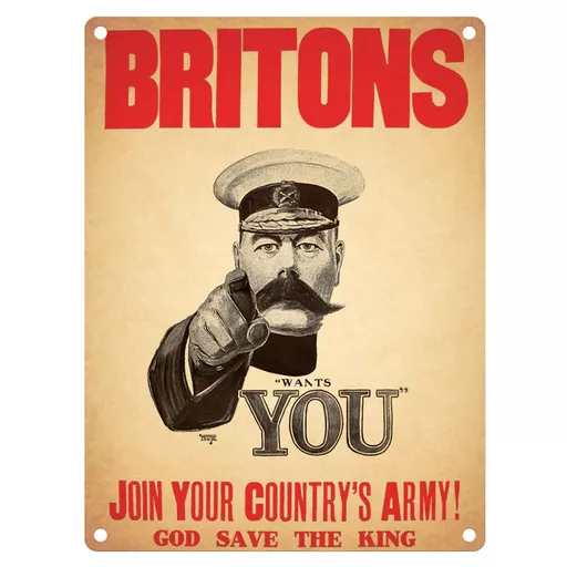 Lord Kitchener Metal Sign