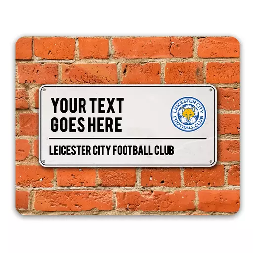 Leicester City FC Street Sign Mouse Mat