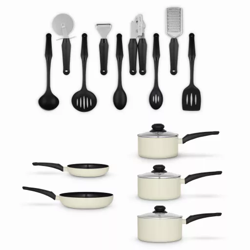Townhouse 14 Piece Cookware and Tool Set