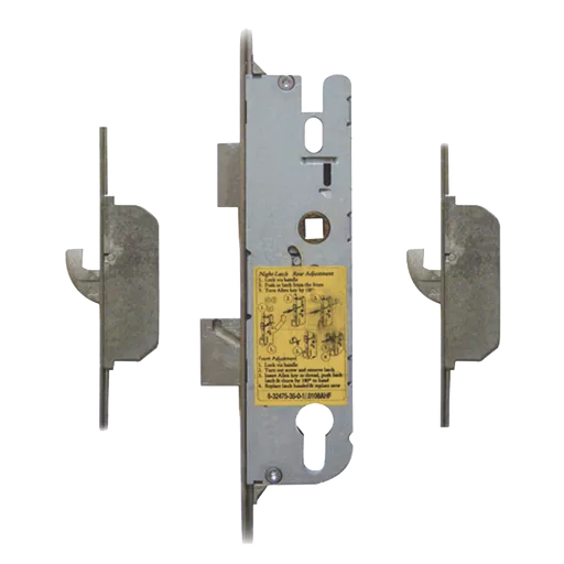 GU Lever Operated Latch & Deadbolt Split Spindle - 2 Hook