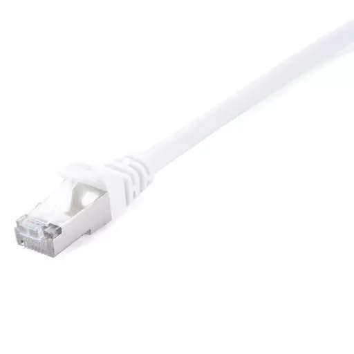 V7 CAT6 Ethernet Shielded STP 05M White