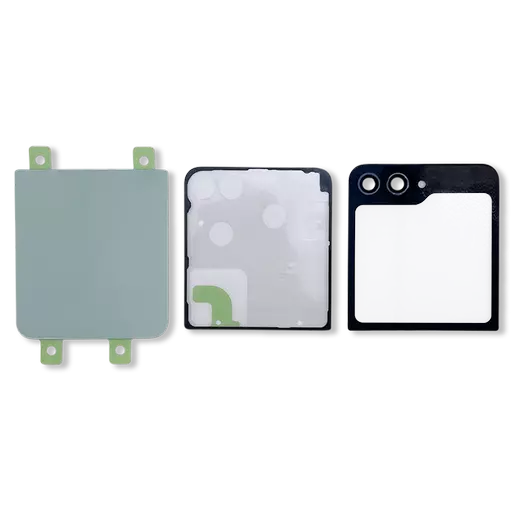 Back Cover (CERTIFIED - Aftermarket) (Green) (No Logo) - For Galaxy Z Flip5 (2023) (F731)