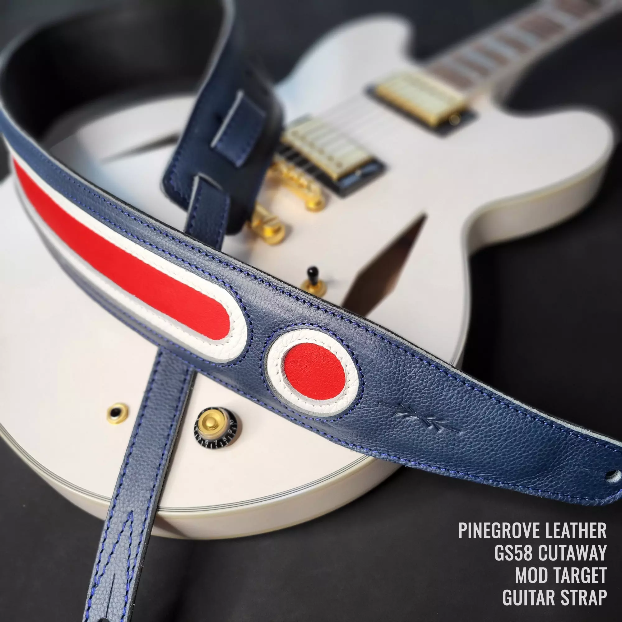 GS58 RAF Roundel guitar strap mods jam who Pinegrove 170458 ANNO.jpg