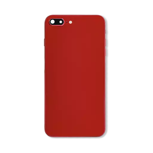 Back Housing With Internal Parts (Red) (No Logo) - For iPhone 8 Plus