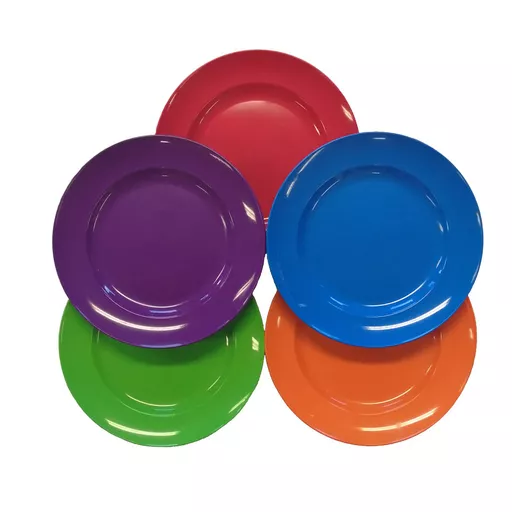 Rainbow Plates (Pk 10)