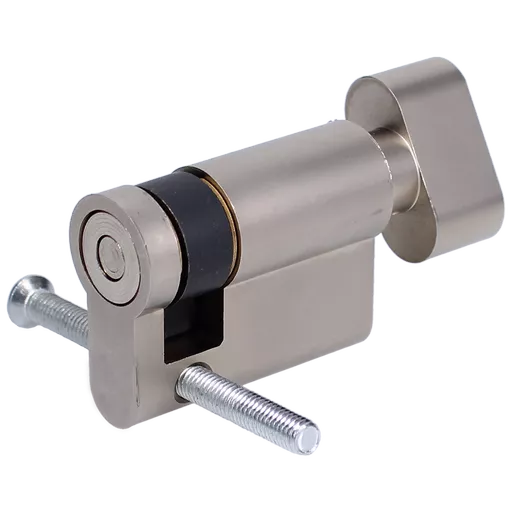 ASEC VITAL Blind Thumbturn Half Euro Dual Finish Cylinder With Adjustable Cam