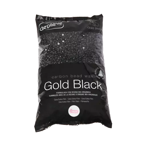 Depileve Waxes Film Wax Product Gold Black Beads 1k (1).png