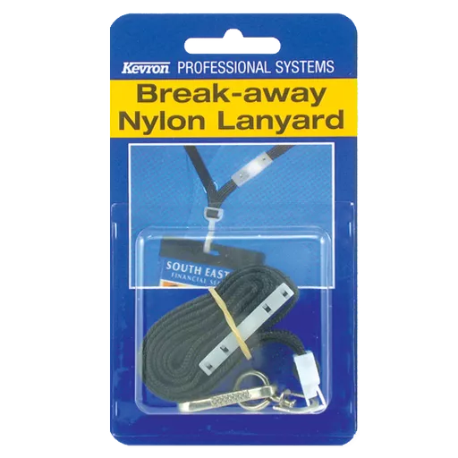KEVRON ID1018 Breakaway Nylon Lanyard
