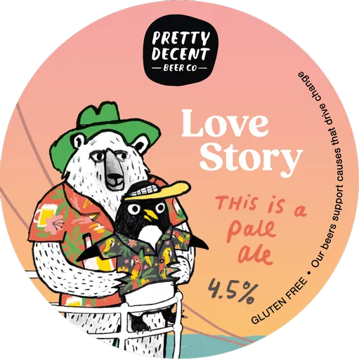 Pretty Decent Love Story [Gluten Free]