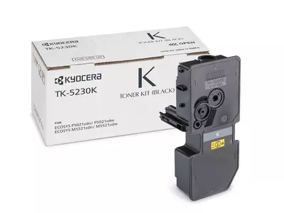 Kyocera 1T02R90NL0/TK-5230K Toner-kit black, 2.6K pages ISO/IEC 19752 for Kyocera P 5021