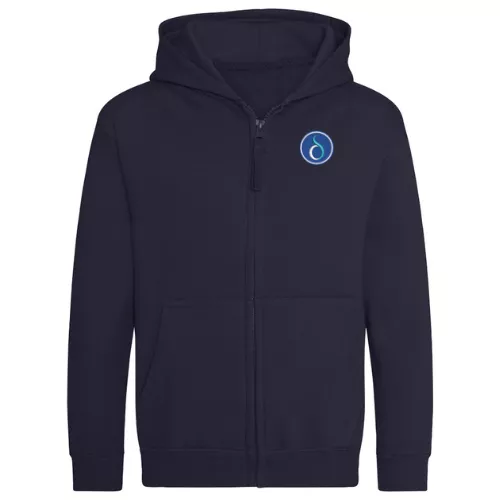 d'Overbroeck's Senior School Junior AWD Full Zip Hoodie