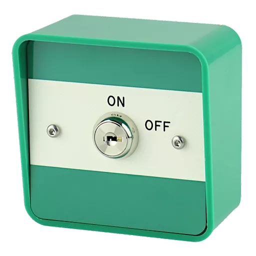 ASEC Key Switch Surface Mount Green