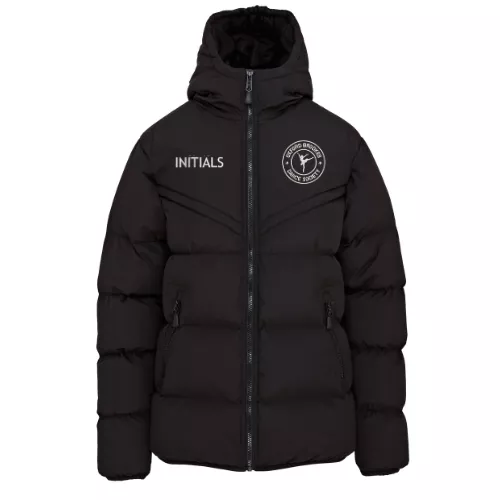 Oxford Brookes University Dance Society Chevron Puffer Jacket