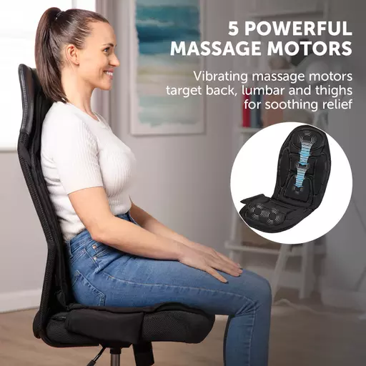 Vibrating discount massage chair