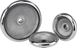 K0163 - Solid Disc Handwheels Aluminium DIN 950
