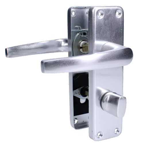 ASEC Stafford Plate Furniture Lever Bathroom With Privacy Turn