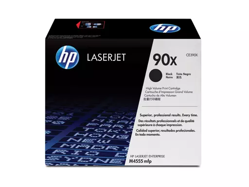 HP CE390X/90X Toner cartridge black, 24K pages ISO/IEC 19752 for HP LaserJet M 4555/602