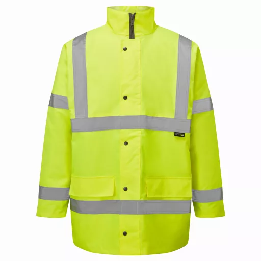 Supertouch Hi Vis Yellow Standard Parka Jacket