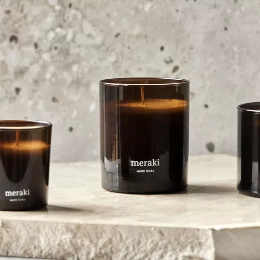 Scented candle, Warm tonka