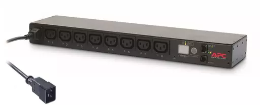 APC AP7921B power distribution unit (PDU) 8 AC outlet(s) 0U/1U Black