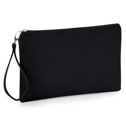 Canvas Wristlet Pouch